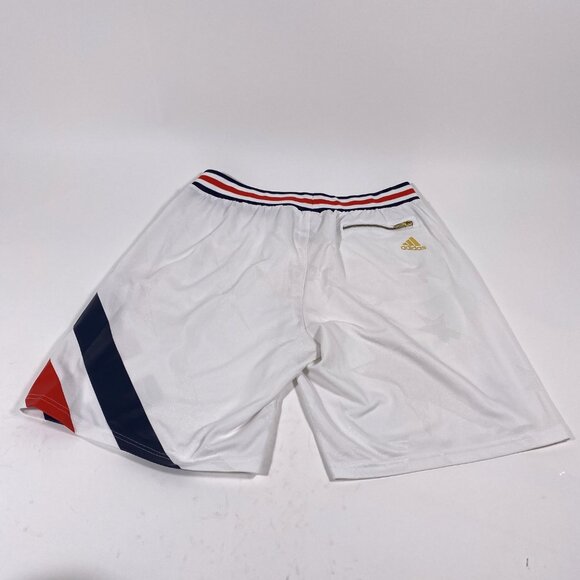 KITH x ADIDAS Soccer White Flamingos Home Match Shorts - Picture 4 of 6